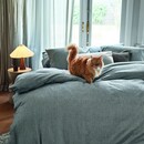 Beddinghouse Beddinghouse Dekbedovertrek Ivan Zwart 140x200/220 cm