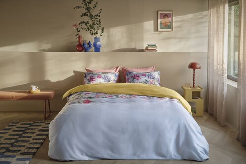 Oilily Oilily Dekbedovertrek Funky Florals Multi 140x200/220 cm afbeelding