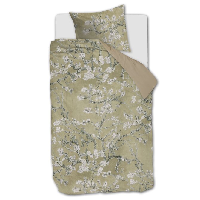 Beddinghouse x Van Gogh Museum Fleur de Velours Goud 200x200/220 cm