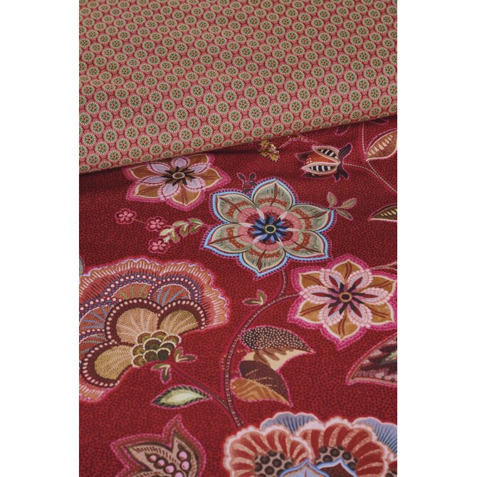 Pip Studio Dekbedovertrek Matata Rood 260x200/220 cm