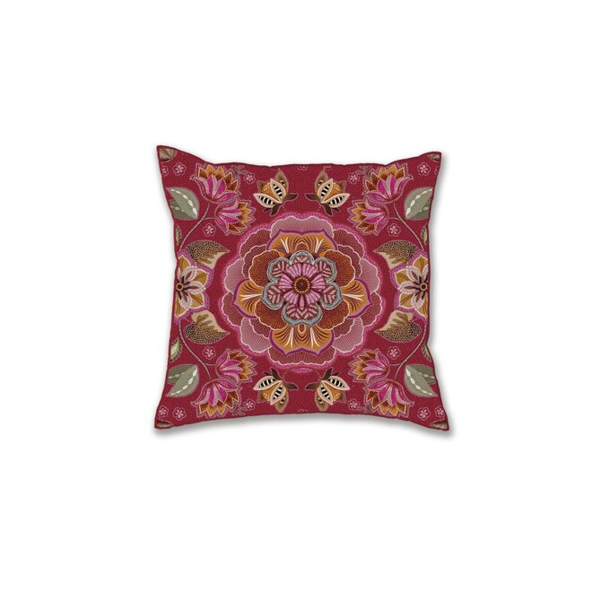 Pip Studio  Matata Square Cushion Rood 53x53 cm