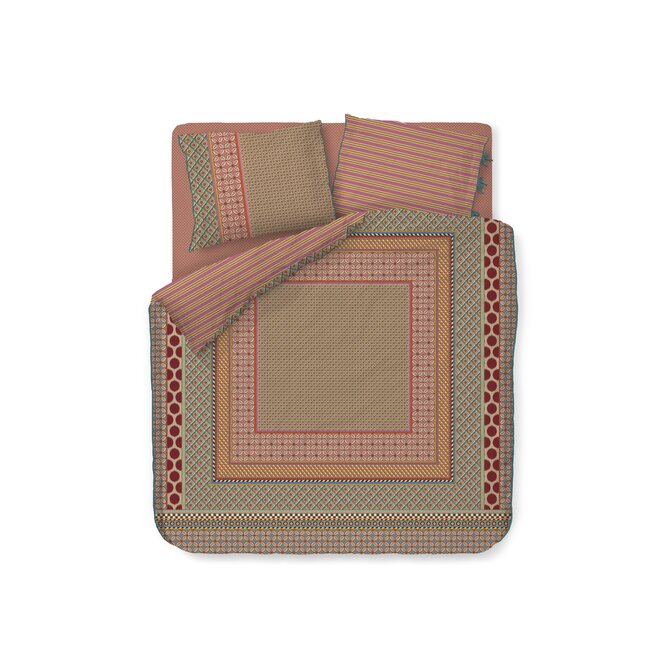 Pip Studio Dekbedovertrek Bogolan Multi 140x200/220 cm