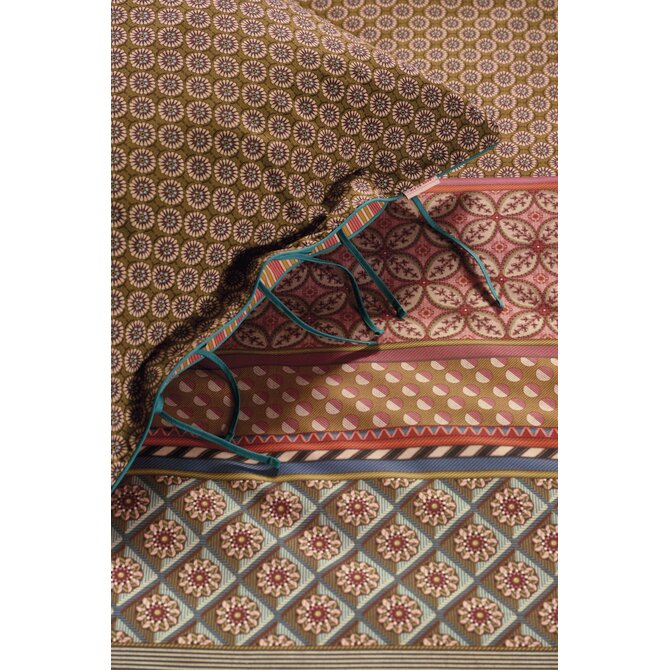 Pip Studio Dekbedovertrek Bogolan Multi 240x200/220 cm