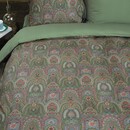 Pip Studio Pip Studio Dekbedovertrek Little Jabali Groen 260x200/220 cm