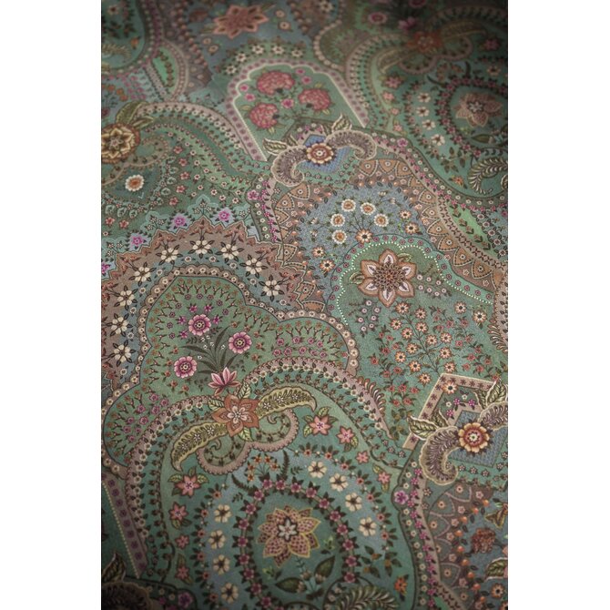 Pip Studio Dekbedovertrek Little Jabali Groen 200x200/220 cm