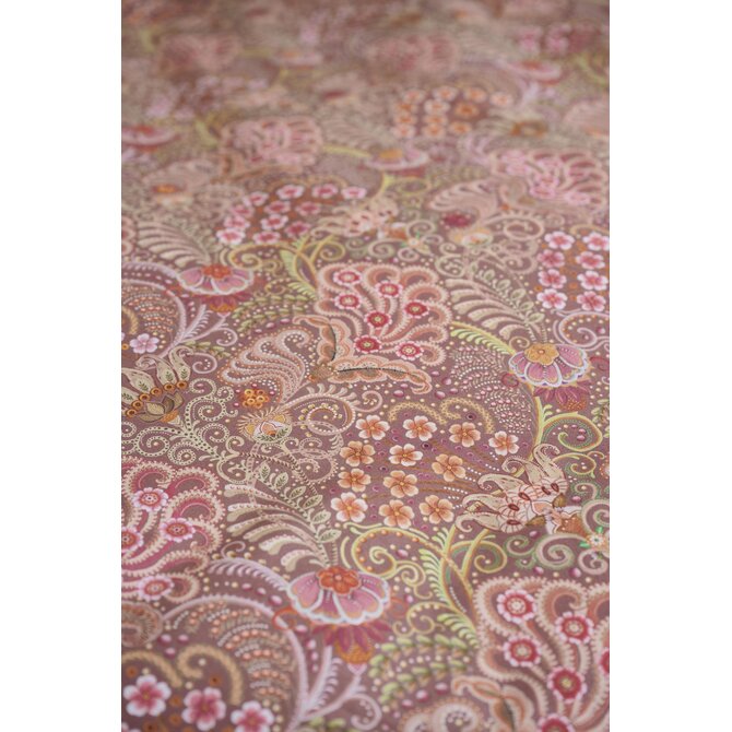 Pip Studio Dekbedovertrek Kitenge Terra 260x200/220 cm