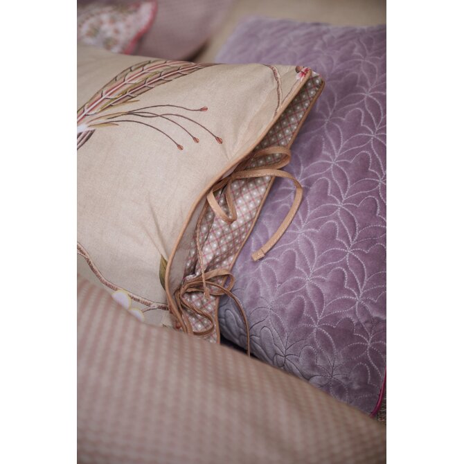 Pip Studio Bamboo Blossom cushion 35x60 Khaki