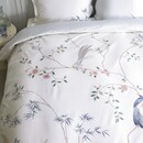 Pip Studio Pip Studio Dekbedovertrek Bamboo Blossom Wit 200x200/220 cm