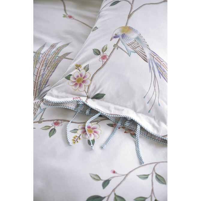 Pip Studio  Bamboo Blossom Cushion Wit 35x60 cm