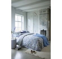 Pip Studio Dekbedovertrek Moon Flower Licht blauw 200x200/220 cm