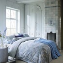 Pip Studio Pip Studio Dekbedovertrek Moon Flower Licht blauw 240x200/220 cm