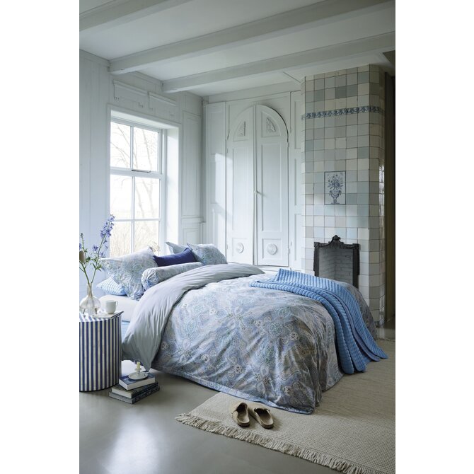 Pip Studio Dekbedovertrek Moon Flower Licht blauw 140x200/220 cm