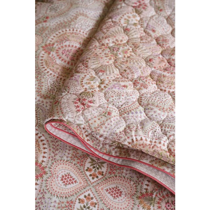 Pip Studio  Moon Flower Quilt Licht roze 270x260 cm