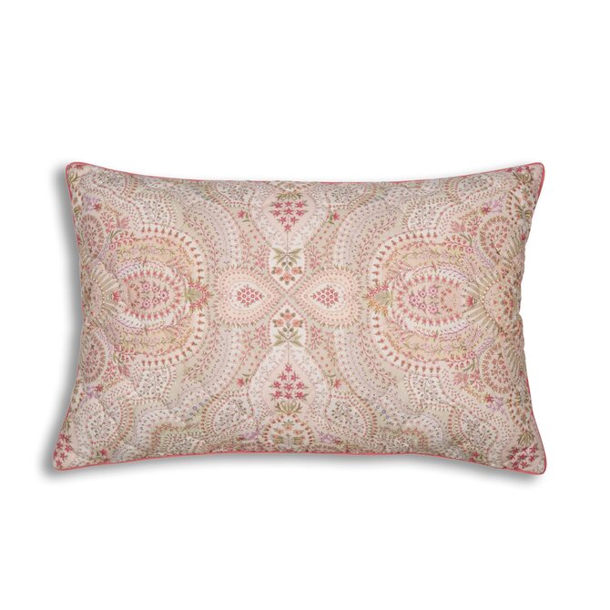 Pip Studio  Moon Flower Quilted Cushion Licht roze 45x70 cm