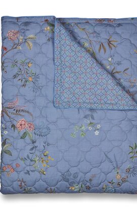 Pip Studio  Bustani Quilt Blauw 220x260 cm