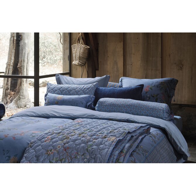 Pip Studio Dekbedovertrek Bustani Blauw 240x200/220 cm