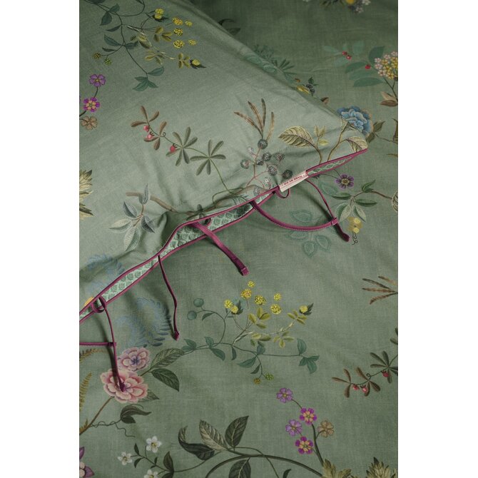 Pip Studio Dekbedovertrek Bustani Groen 260x200/220 cm