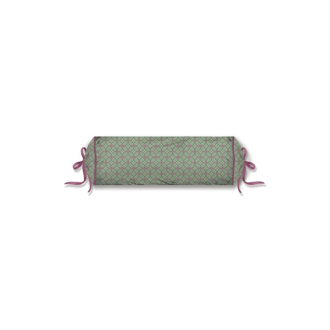 Pip Studio  Bustani Roll Cushion Groen 22x70 cm