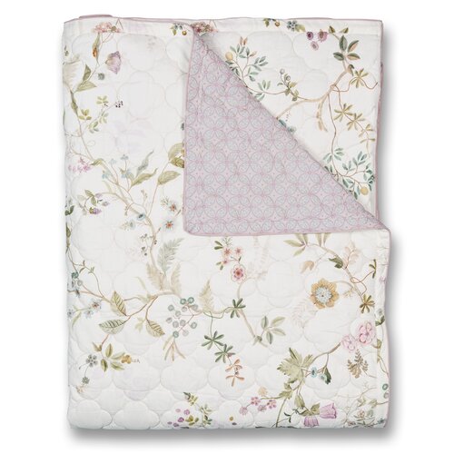Pip Studio Pip Studio Bustani Quilt Wit 180x260 cm afbeelding