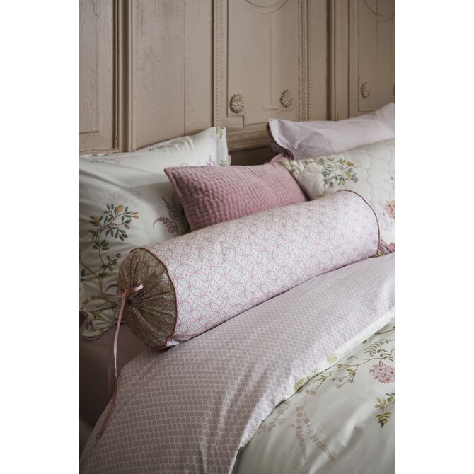 Pip Studio  Bustani Roll Cushion Wit 22x70 cm