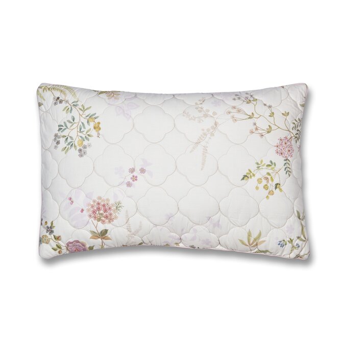 Pip Studio  Bustani Quilted Cushion Wit 45x70 cm