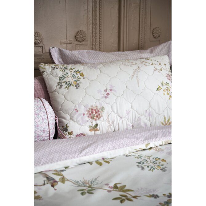 Pip Studio  Bustani Quilted Cushion Wit 45x70 cm
