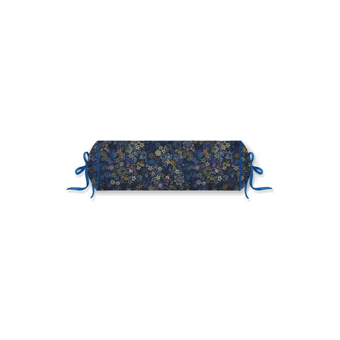 Pip Studio  Tutti i Fiori Cushion Donkerblauw 22x70 cm