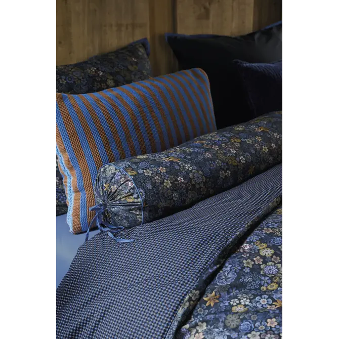 Pip Studio  Tutti i Fiori Cushion Donkerblauw 22x70 cm