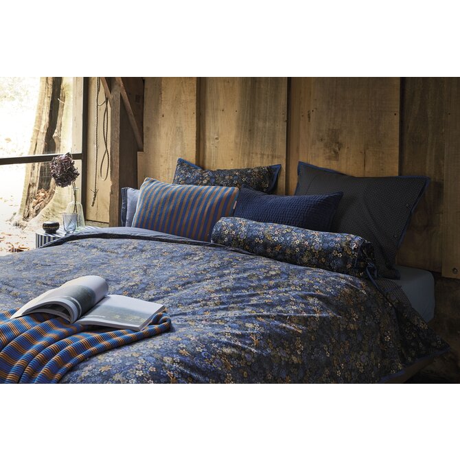 Pip Studio Dekbedovertrek Tutti I Fiori Donkerblauw 200x200/220 cm