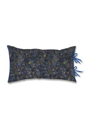 Pip Studio  Tutti i Fiori Cushion Donkerblauw 35x60 cm