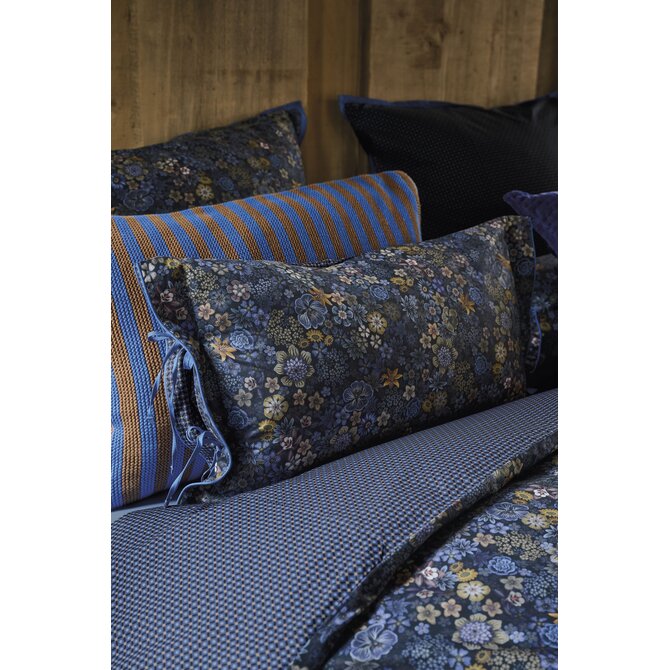 Pip Studio  Tutti i Fiori Cushion Donkerblauw 35x60 cm