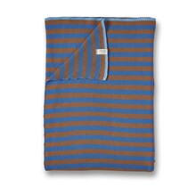 Pip Studio  Bonsoir Stripe Throw Blauw 130x170 cm