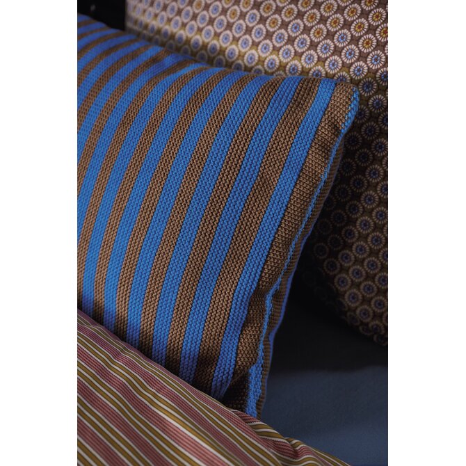 Pip Studio  Bonsoir Stripe Cushion Blauw 40x60 cm