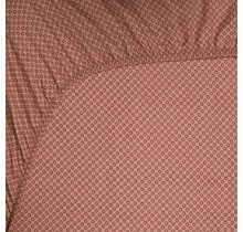Pip Studio  Twinkle Star Fitted Sheet Terra 90x200 cm