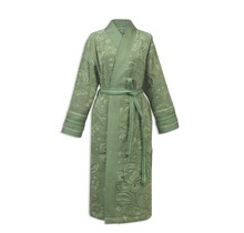 Pip Studio  Jasmin Jacquard Bathrobe Groen M