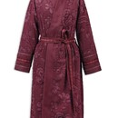 Pip Studio Pip Studio  Jasmin Jacquard Bathrobe Donker roze XS