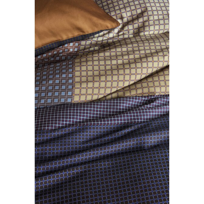 Dutch Design Dekbedovertrek Oxford Street Blauw 240x200/220 cm