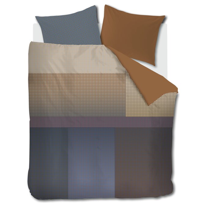 Dutch Design Dekbedovertrek Oxford Street Blauw 240x200/220 cm