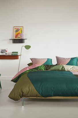 Dutch Design Dekbedovertrek Abbey Road Groen 260x200/220 cm