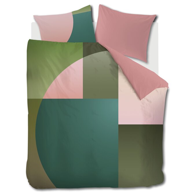 Dutch Design Dekbedovertrek Abbey Road Groen 260x200/220 cm