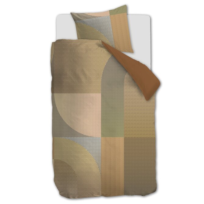 Dutch Design Dekbedovertrek Fifth Avenue Goud 200x200/220 cm