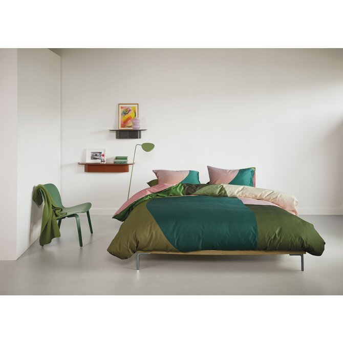 Dutch Design Dekbedovertrek Abbey Road Groen 140x200/220 cm