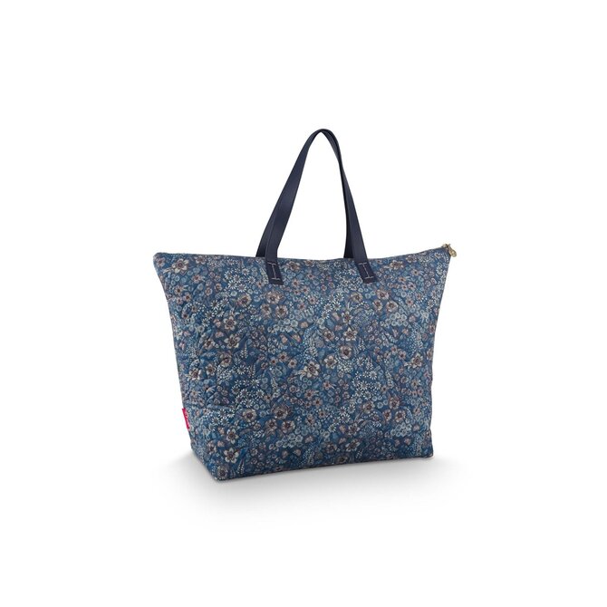 Pip Studio Tilda Tote Bag Large Quilted Daisy Dreams Blue 66x20x44cm