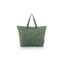 Pip Studio Tilda Tote Bag Large Quilted Daisy Dreams Green 66x20x44cm