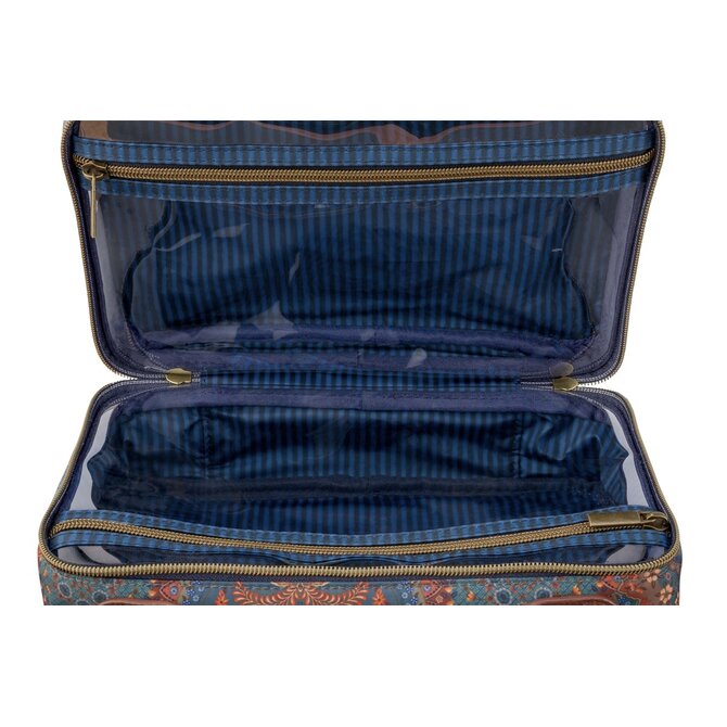 Pip Studio Casey Beauty Case Jabali Blue 27x10x19cm