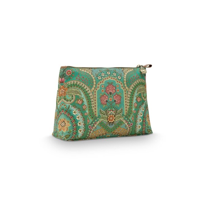 Pip Studio Caryn Cosmetic Bags Combi Jabali Green 26x7.5x18cm/22x1x13cm