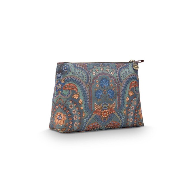 Pip Studio Caryn Cosmetic Bags Combi Jabali Blue 26x7.5x18cm/22x1x13cm
