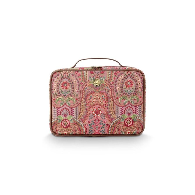 Pip Studio Casey Beauty Case Jabali Red 27x10x19cm