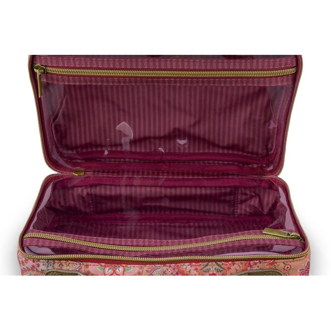 Pip Studio Casey Beauty Case Jabali Red 27x10x19cm