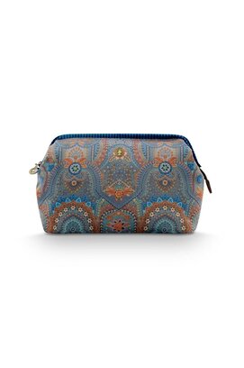 Pip Studio Cooper Cosmetic Purse Extra Large Jabali Blue 30x13.8x20.7cm